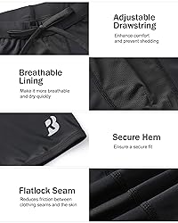 Roadbox Boys' Competitive Swim Jammers, Quick-Dry