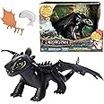 DreamWorks Dragons How to Train Your Dragon, Tame & Train Interactive Toothless with 60 Sounds & Reactions, Kids Toys for Boy