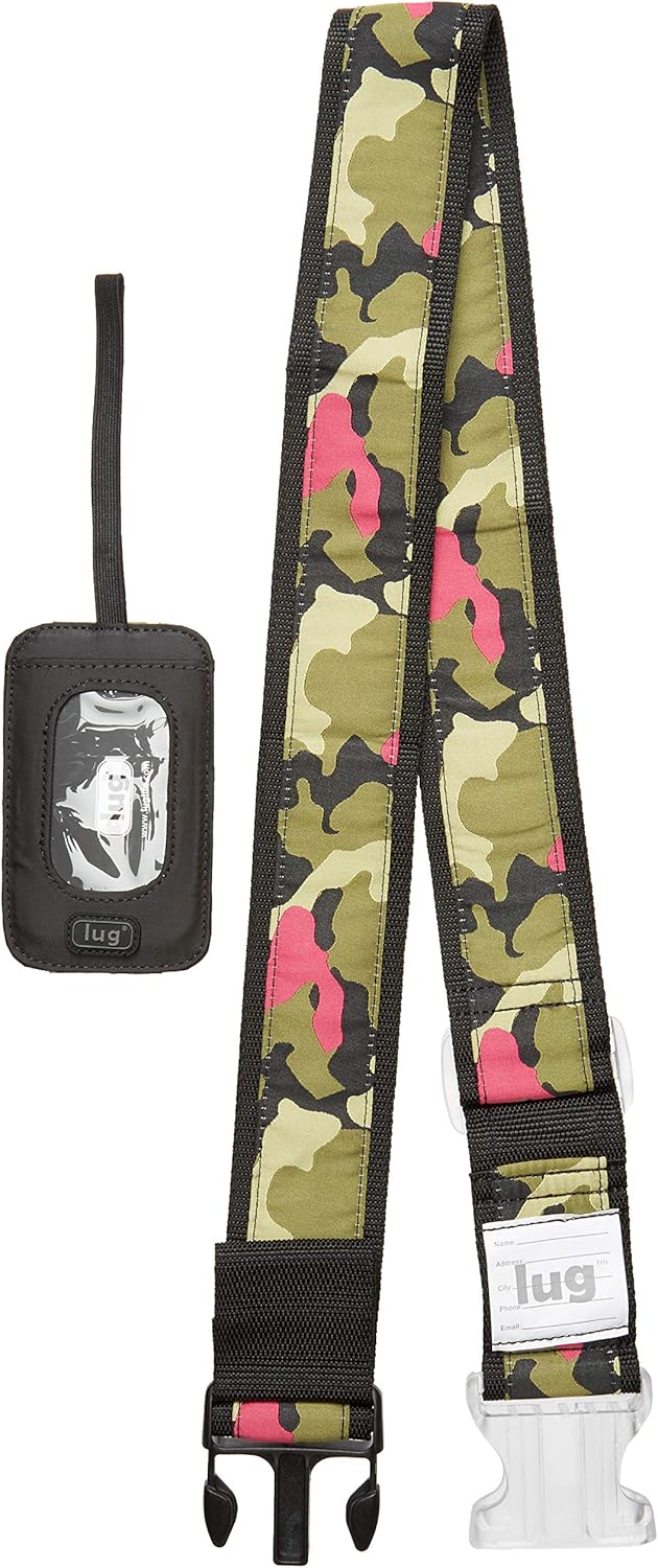 Lug 6531 Women's Baggage Claim Set, Camo Orchid, One Size