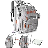 ISMGN Extra Large Diaper Bag Backpack, Expandable Diaper Bag, Twin Diaper Bag