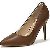 IDIFU Women's IN4 Classic Pointed Toe High Heels Pumps Wedding Dress Office Shoes