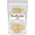 NEW SMOKE 300 Cigarette Filters - Removes the Tar Not the Taste - Reusable Cigarette Filter Tips for Regular & Light Cigarettes - Bulk Economy Pack 300 Filters
