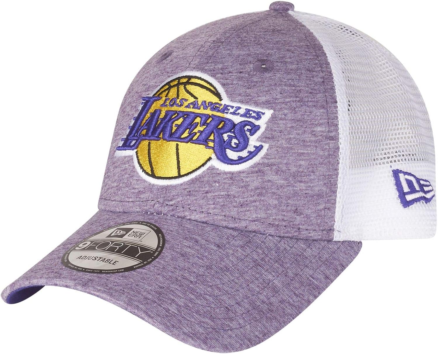 New Era 9forty Trucker Cap Summer Los Angeles Lakers One Size Amazon Co Uk Sports Outdoors
