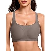 Avidlove Bras for Women Wireless Comfortable Bra Supportive No Underwire Bras Tshirt Push Up Bralettes Jelly Dot Seamless Bra