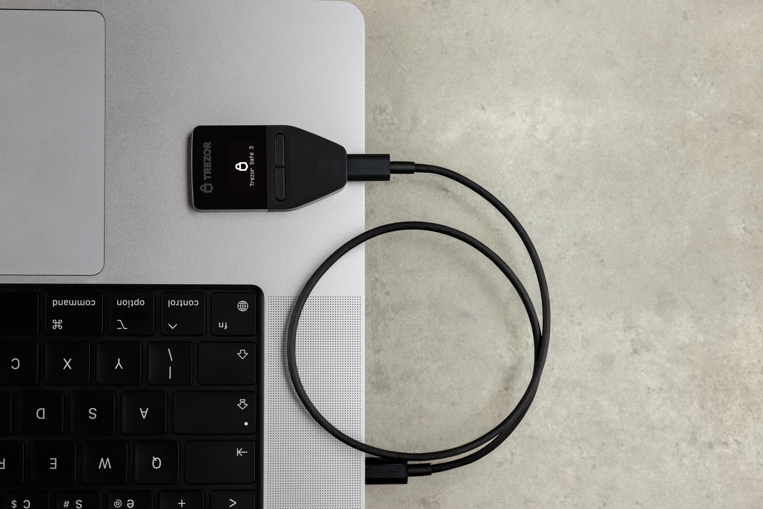 Trezor Safe 3 Passphrase & Secure Element Protected Crypto Hardware