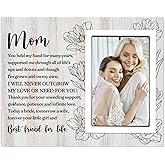 SteadStyle Mother of the Bride Gifts Picture Frame – Wedding Gift for Mom from Bride Daughter – Thank You Mom Keepsake Frame – Fits 4x6 Photo
