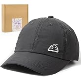 Jeasona UPF 50+ UV Protection Running Hat for Women, Lightweight Quick Dry Packable Sun Protection Baseball Cap
