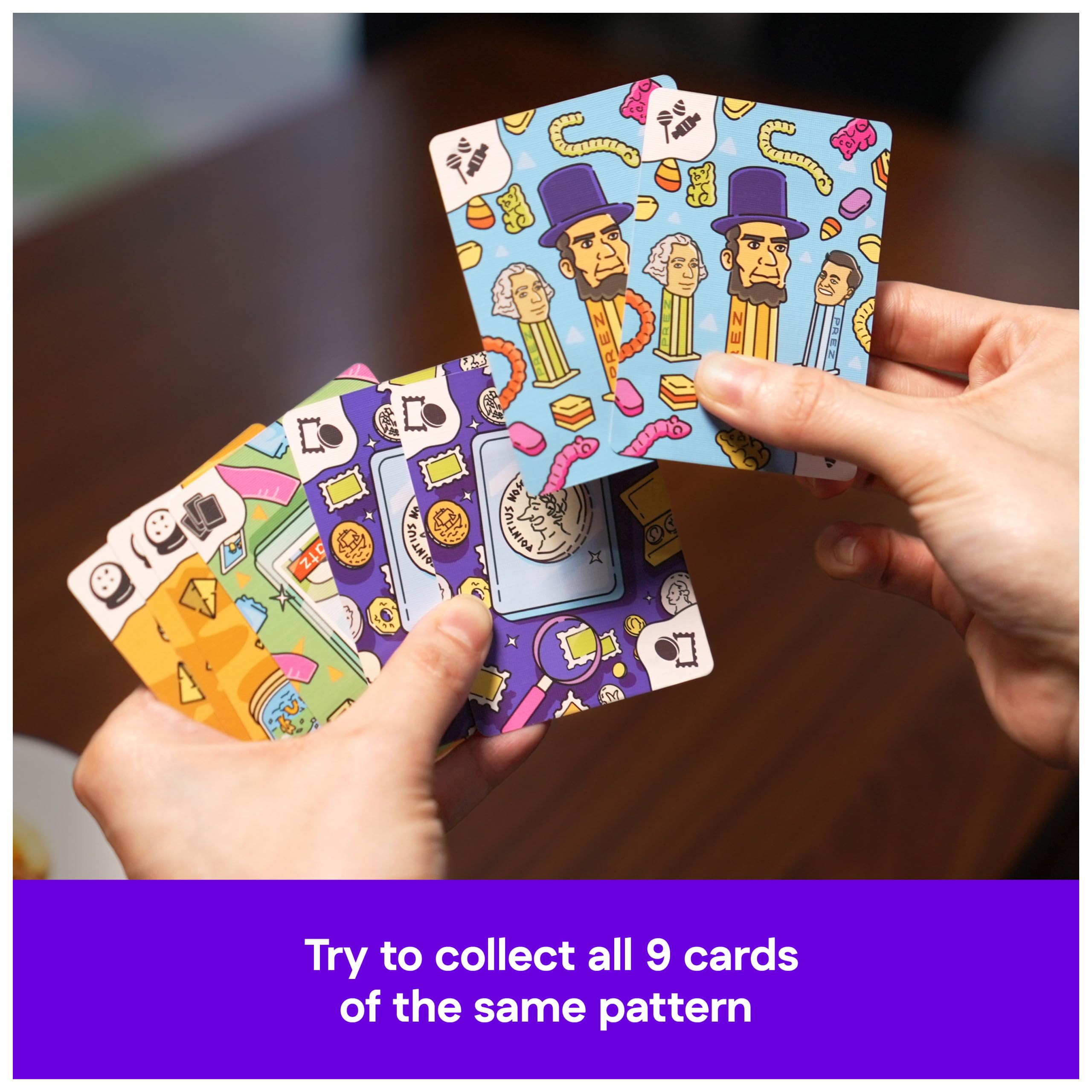Spin Master Games, Mine Mine Mine The Card Game: A Fast-Paced Card Collecting Battle, Fun Activity for Family Game Night, 3-8 Players, Stocking Stuffer Gift Ideas for Ages 7 & Up