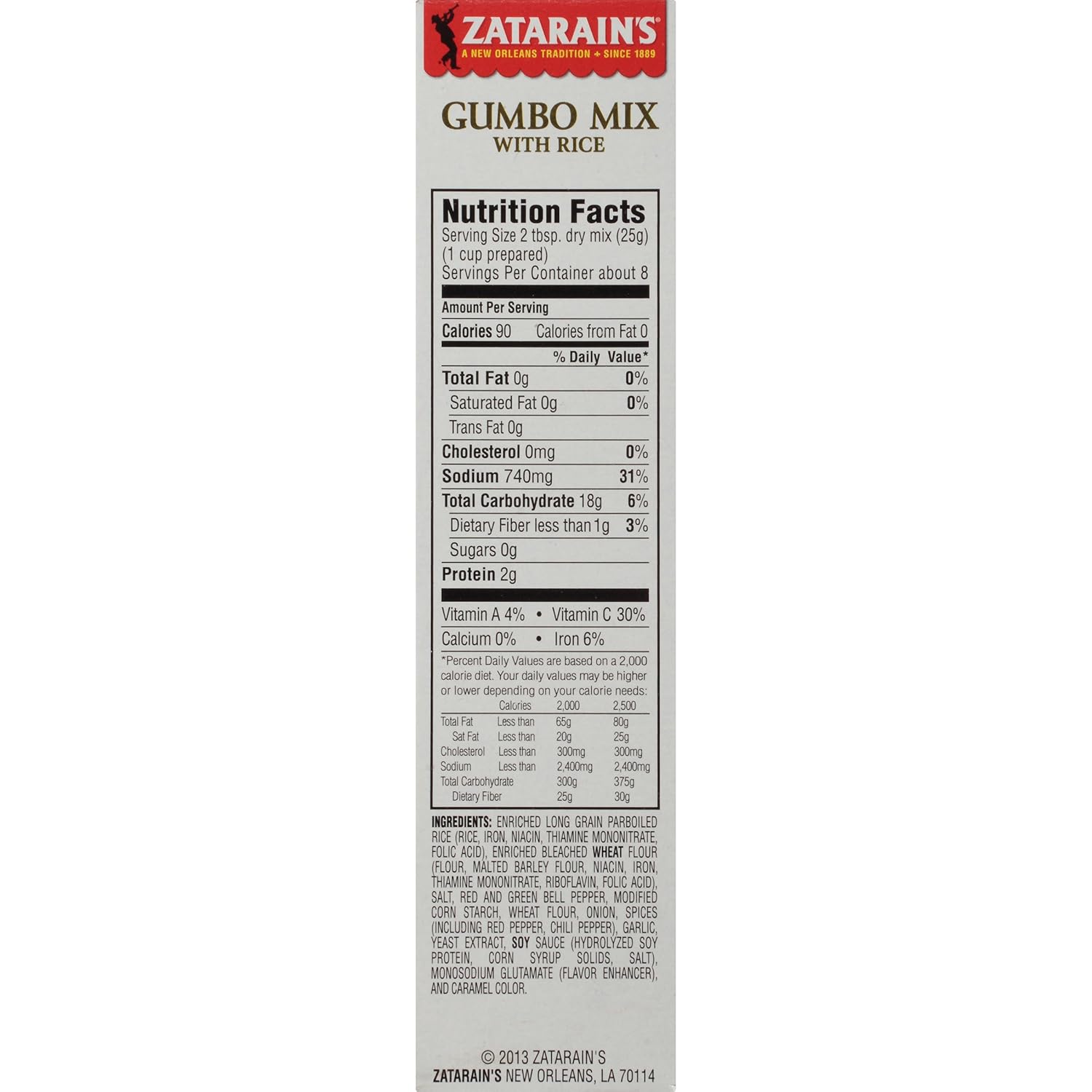 how to make zatarain's jambalaya less spicy