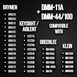HQRP Combo Pack: 2 pcs DMM-11a + 2 pcs DMM-B-44/100