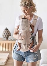 BabyBjörn Baby Carrier Mini 3D Mesh Pearly Pink view 2