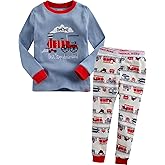 VAENAIT BABY 12M-12Y Infant Kids Pajamas Junior Boys Girls Animal Truck Rabbit Character 100% Cotton Set