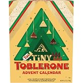 TOBLERONE Tiny Assorted Chocolate Bars, Holiday Advent Calendar, 24 Days