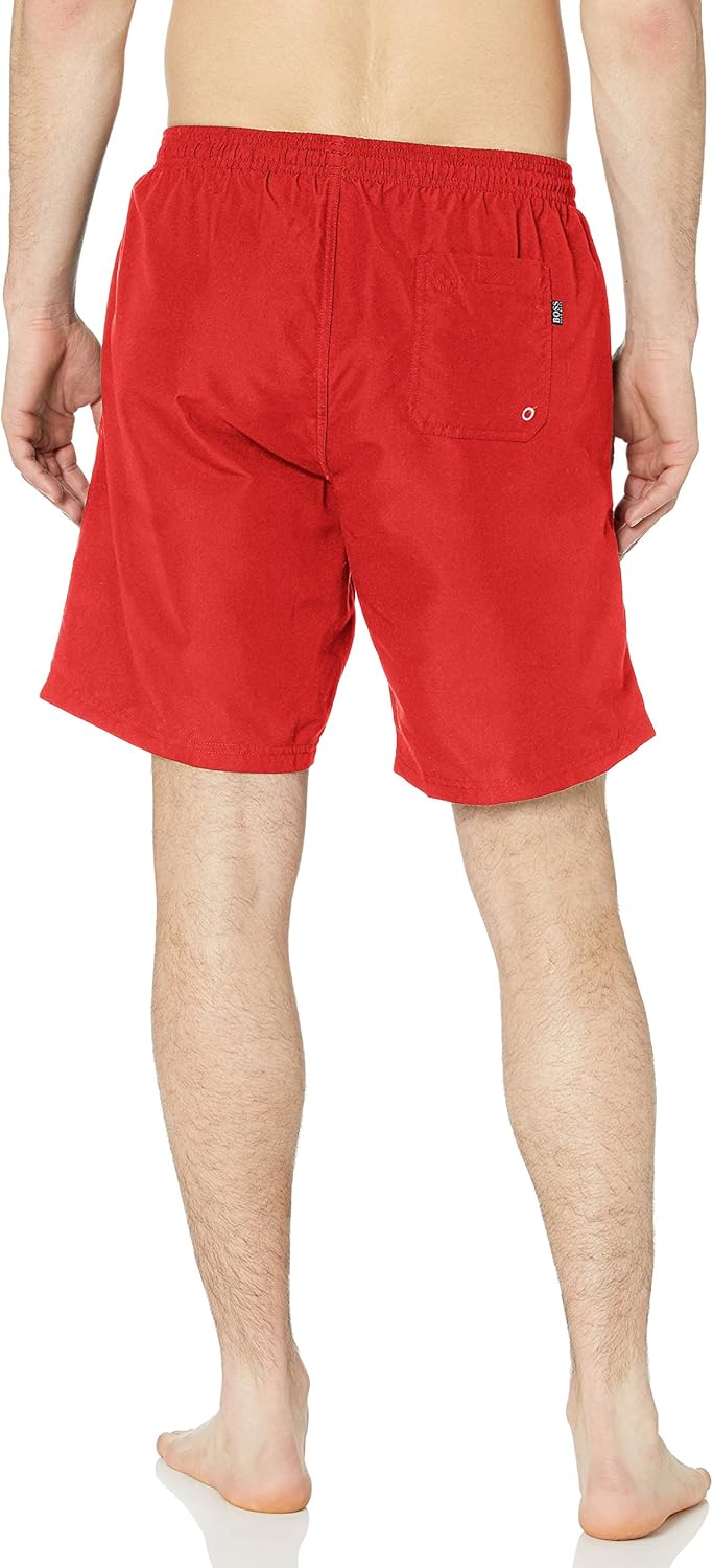 Hugo Boss Men's Long Length Quick Dry Swim Trunks | 