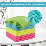 AIDEA Microfibre Cloth 12 Pack 30x30 cm Reusable Lint Free Towels view 6