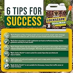 Lockscape Sticky Mulch Glue for Landscaping