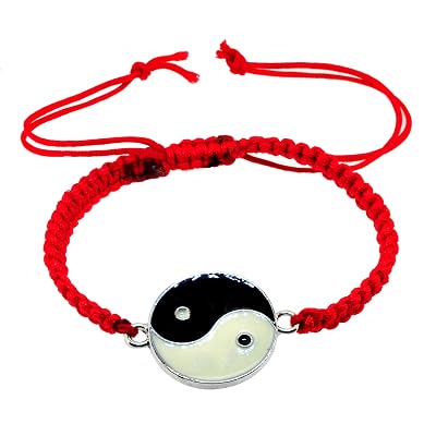 Mandala Crafts Kabbalah Amulet Lucky Knot Protection Rope Red String Bracelet