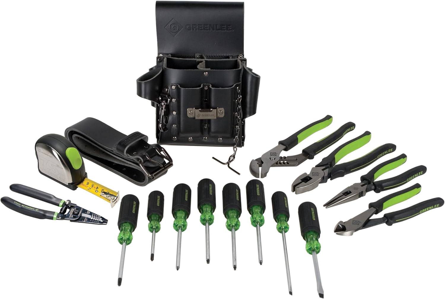 Greenlee 015924 Electrician's Tool Kit, Metric, 16Piece Amazon.ca