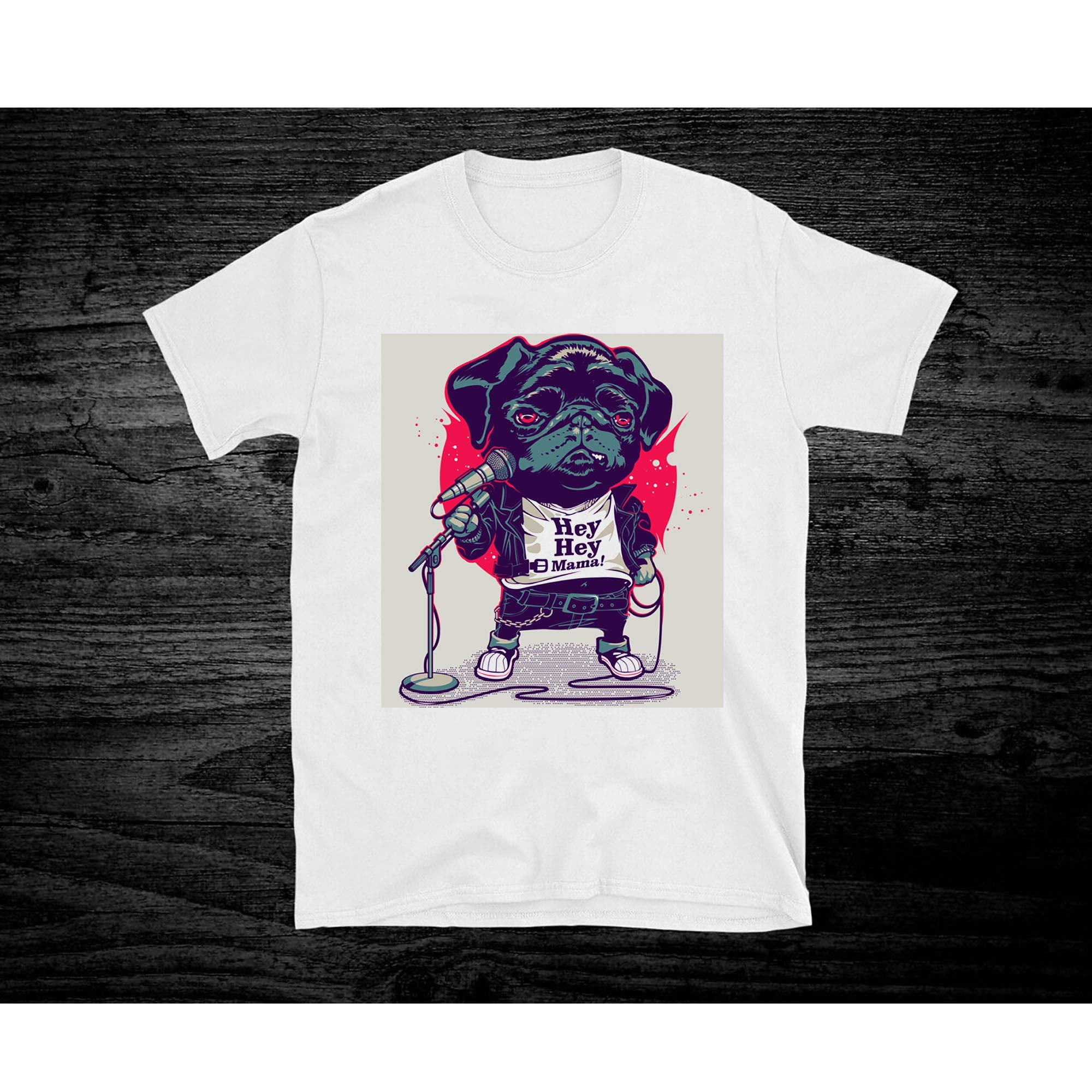 Black Dog T Shirt For Unisex Zilem