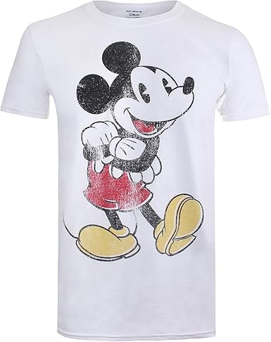 Disney Vintage Mickey Camiseta para Hombre: Amazon.es: Ropa y accesorios