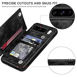 Bizzib for Google Pixel 8 Pro Case Leather Wallet