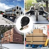 TLGREEN 10 Pack Ratchet Tie Down Straps 6m Heavy Duty 800 kg Endless Belts view 8