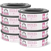 �鶹�� Brand - Mama Bear Blossoms Scented Diaper Pail Refills for Diaper Genie Pails, 2160 Count (8 Packs of 270 Count)