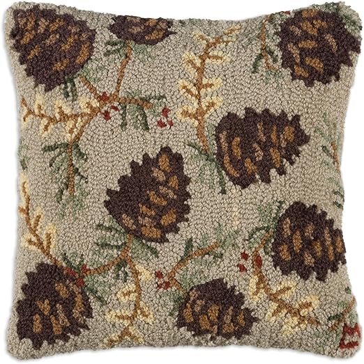 Amazon Com Chandler 4 Corners Northwoods Cone 18 Pillow Home