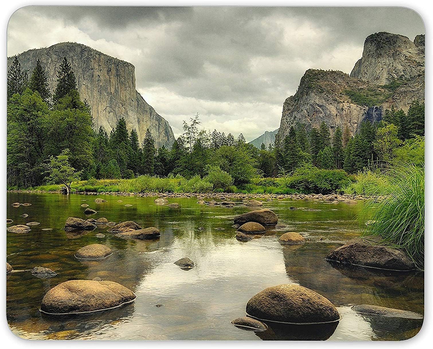 10 x 12 Inch Mouse Pad, Yosemite National Park Mouse Mat Pad - Sierra Nevada USA Fun Gift Computer