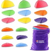 Special Supplies Stepping Stones for Kids Indoor and Outdoor Balance Blocks Promote Coordination, Balance, Strength Child Safe Rubber, Non-Slip Edging