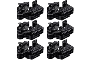 LEONLITE Low Voltage Landscape Wire Connector, Outdoor Light Cable Connectors for Pathway Lights/In-ground Lighting/Spotlight, UL Listed, 12-18 Gauge, Pack of 6