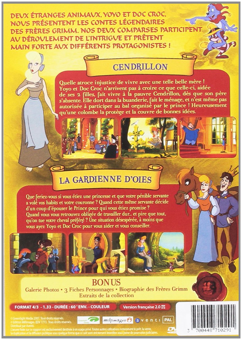 Amazon Com Simsala Grimm Vol 9 Cendrillon La Gardienne D