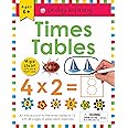 Wipe Clean Workbook: Times Tables (enclosed spiral binding): Ages 6+; wipe-clean with pen & flash cards (Wipe Clean Learning Books)