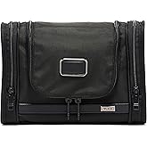 TUMI - Alpha Hanging Travel Kit - Toiletries and Cosmetics Organizer - Travel Essentials Bag with Hooks & Pockets - Black