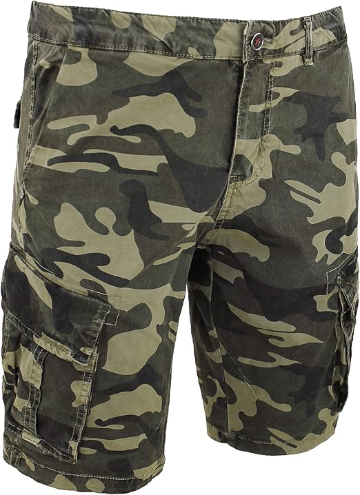 pantaloni corti uomo con tasche laterali