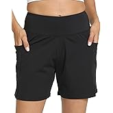 Kcutteyg Running Shorts for Women with Liner High Waisted Lightweight Womens Workout Shorts with Pocket