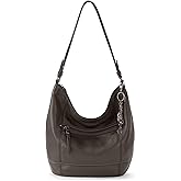 The Sak Sequoia Hobo Bag - Premium Large Leather Women's Handbag for Everyday & Travel - Durable Purse With Zipper Pocket