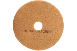 3M Floor Burnishing Pad - 21 in - Tan 3400-5 Pads per case
