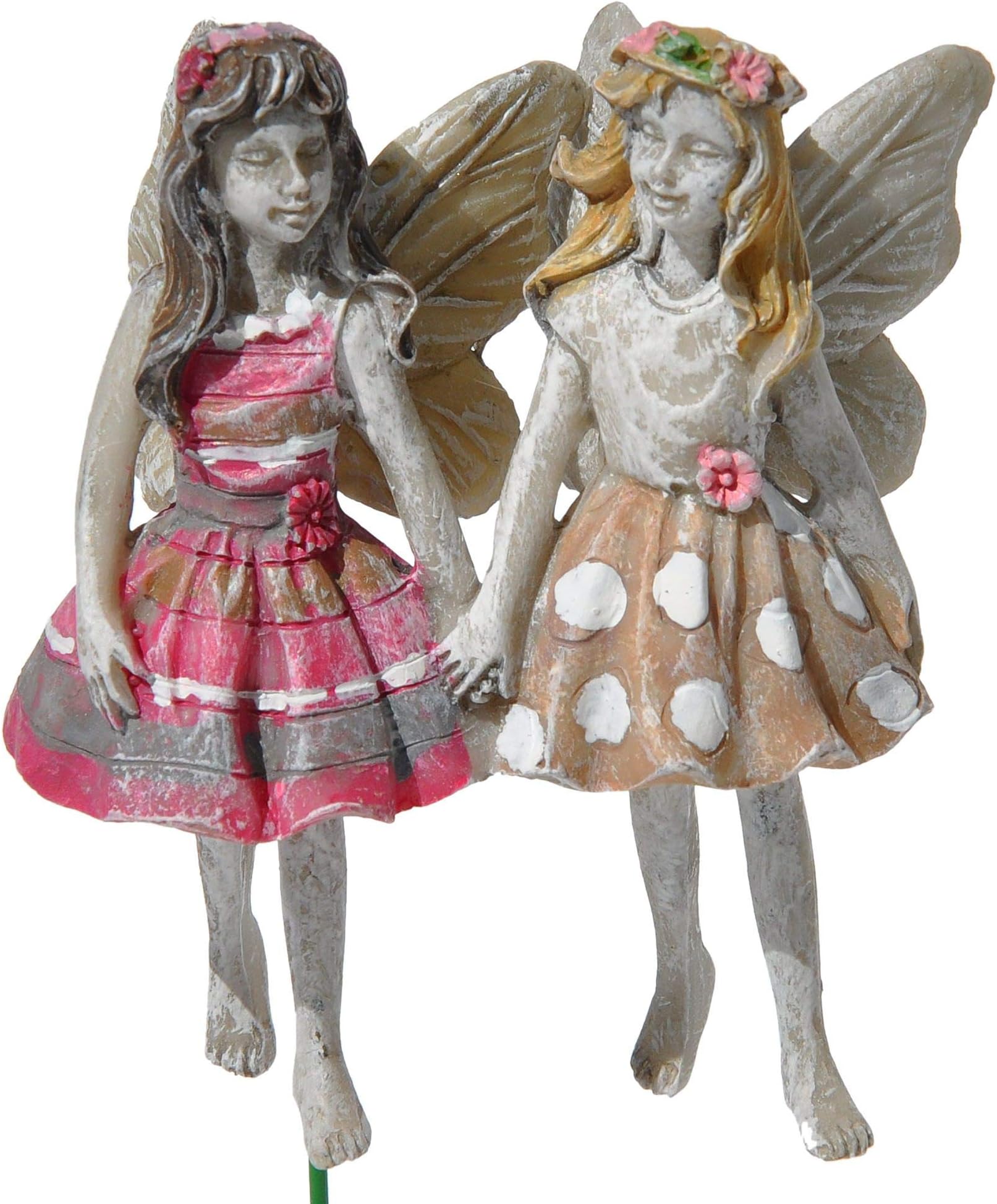 1 X Miniature Garden Fairies Faith and Hope