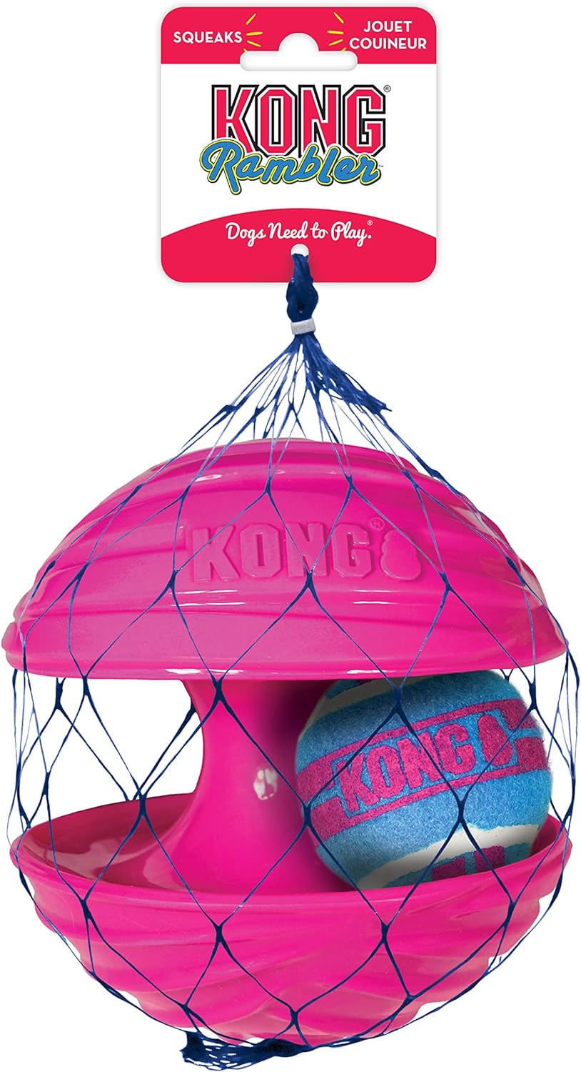 kong rambler ball dog toy