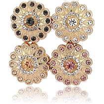 Amazon.com: INLOLLY Strong Hijab Magnets Rhinestone Scarf Magnets ...