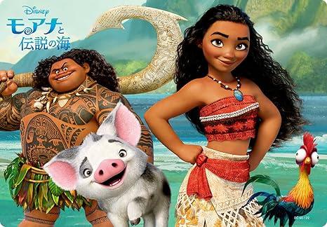 Amazon 60ピース 子供向けパズル モアナと伝説の海 モアナとなかまたち チャイルドパズル ジグソーパズル おもちゃ