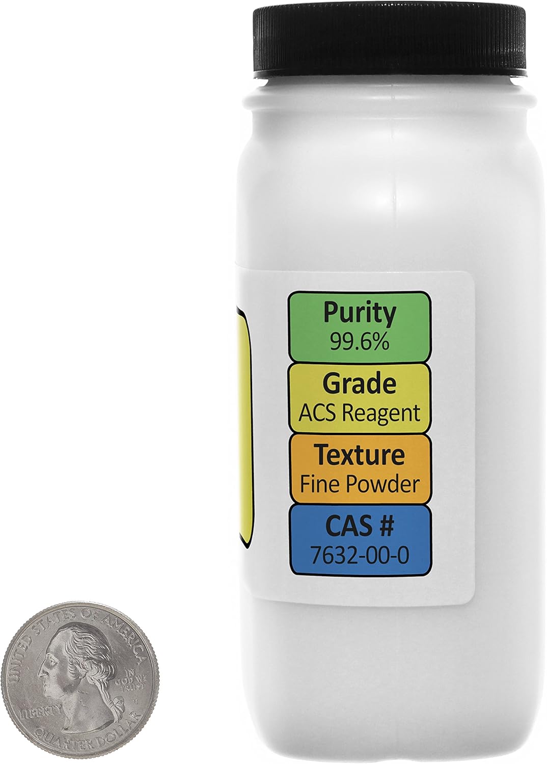 Sodium Nitrite [NaNO2] 99.6% ACS Grade Powder 1.5 Lb in Three Space-Saver Bottles USA: Health & Personal Care