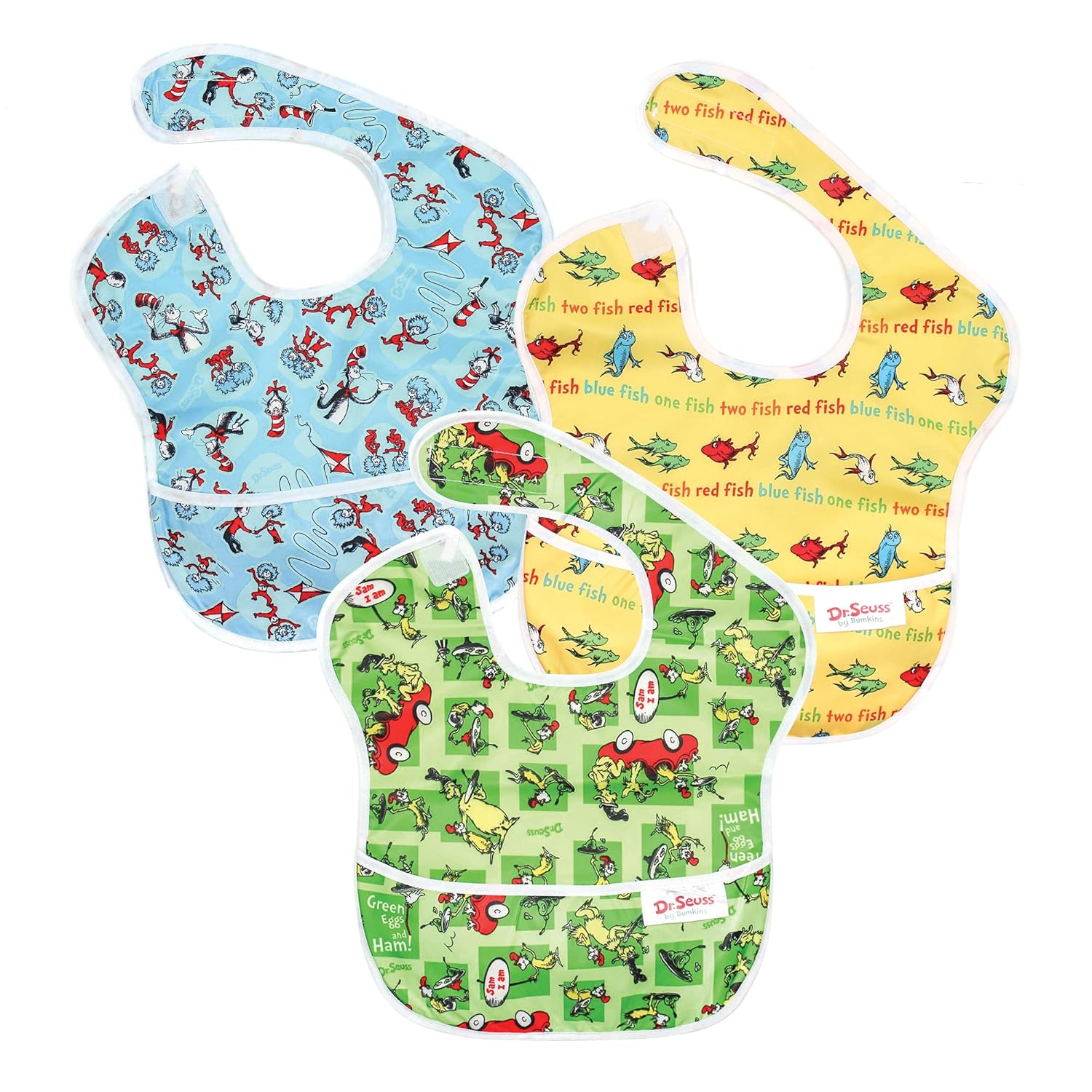 Bumkins Dr Seuss SuperBib, Baby Bib 