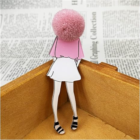 Amazon Co Jp ブローチ 原宿バッジの女性ブローチとピンクールエナメルサングラスアクリル漫画モデルブーチファッションジュエリーアクセサリー Metallfarbe Style14 ホーム キッチン