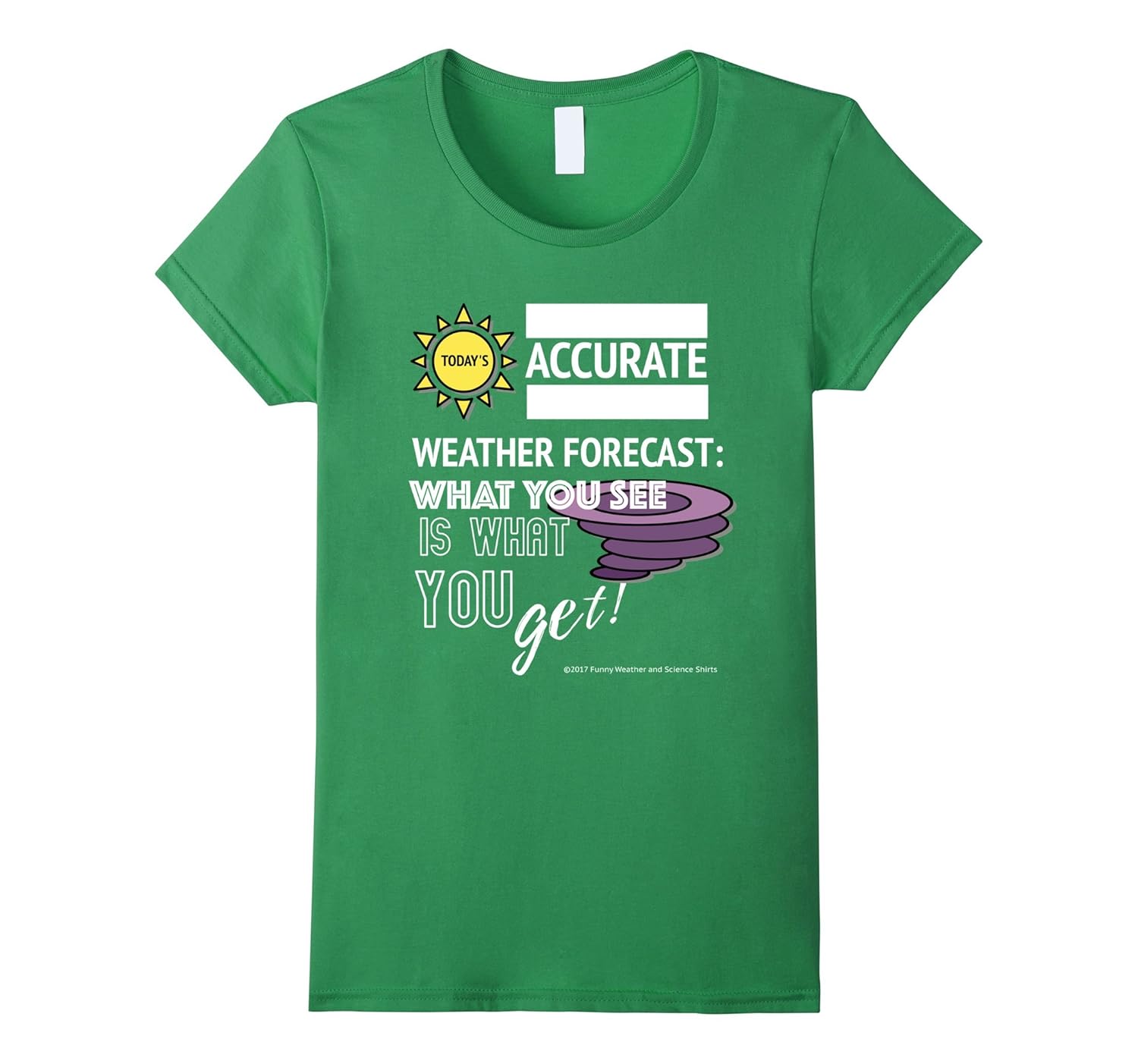 Funny Weather Forecast T shirt For Meteorologist Science 4LVS