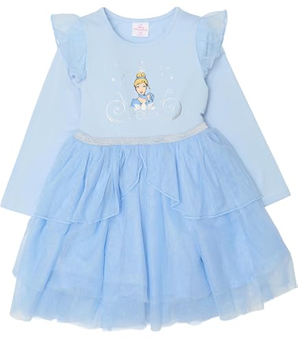 disney princess dress 12 months Frozen Minnie Girls Long Sleeve for Toddler Big Kids: Clothing, Shoes & Jewelry Size:5-1/2