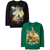 The Children's Place Boys Vehicle Short Sleeve Graphic T-Shirts,multipacks