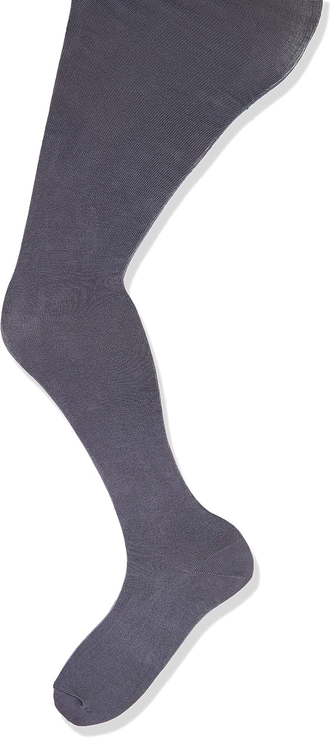 Country Kids Girl's C005 Tights, Grey (Slate), One (Size:9-11 Yrs), Grey (Slate N/A)