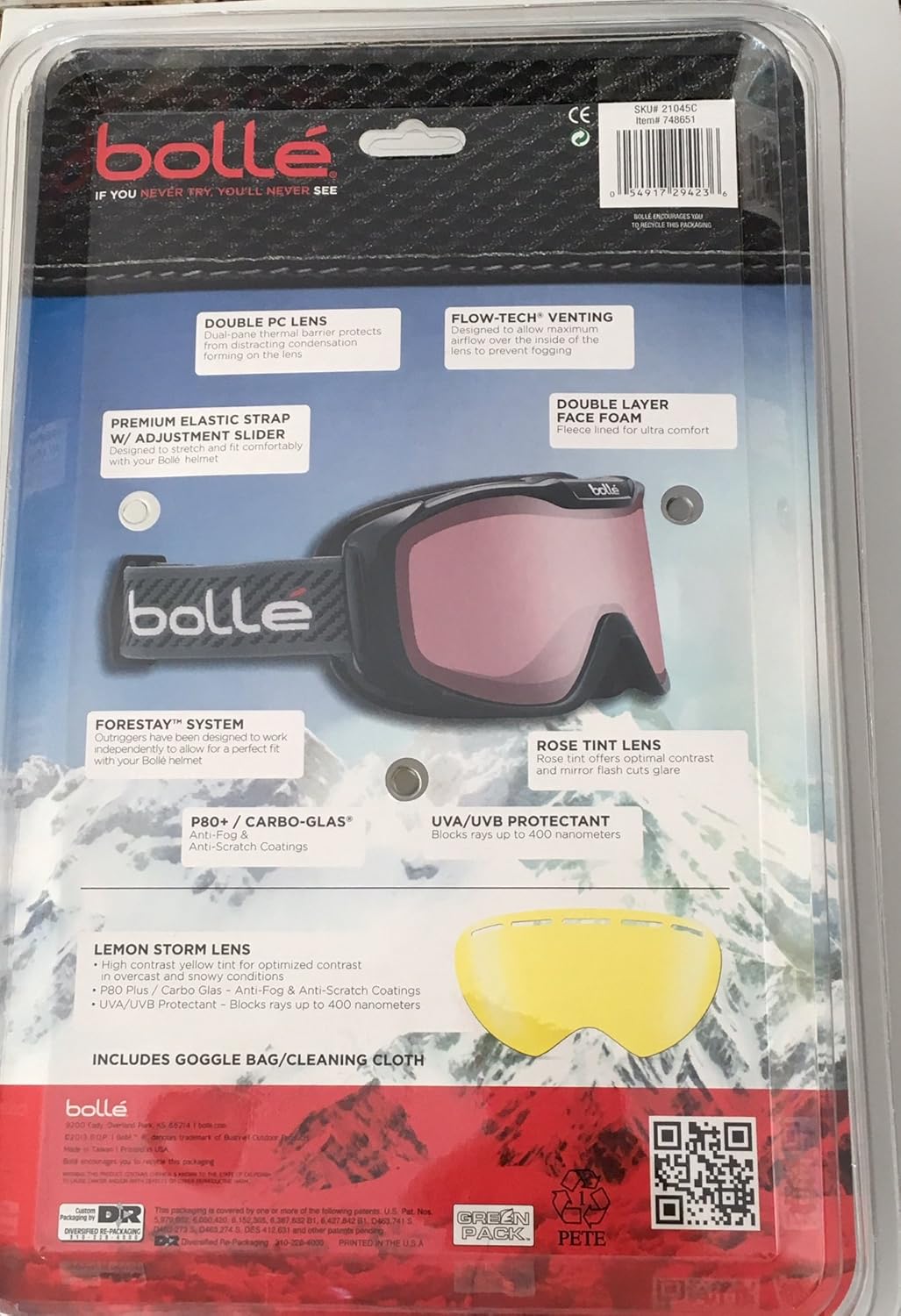 costco ski goggles